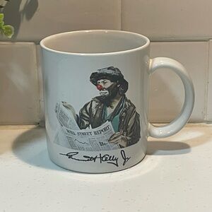 Vintage “Weary Willie” Emmett Kelly Jr. Collection Ceramic Clown Mug